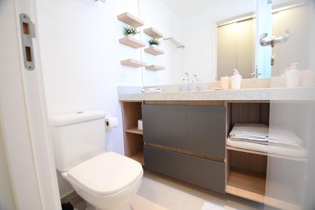 Apartamento à venda com 47m², 1 quarto e 1 vagaBanheiro