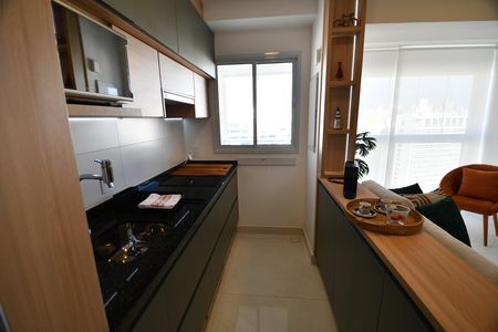 Apartamento à venda com 47m², 1 quarto e 1 vagaCozinha