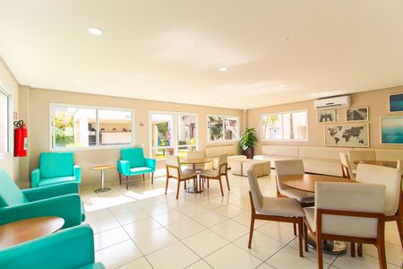 Apartamento para alugar com 40m², 2 quartos e 1 vagaÁrea comum - Salão de festas