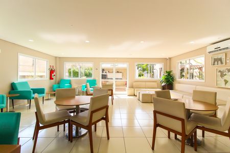 Apartamento para alugar com 40m², 2 quartos e 1 vagaÁrea comum - Salão de festas