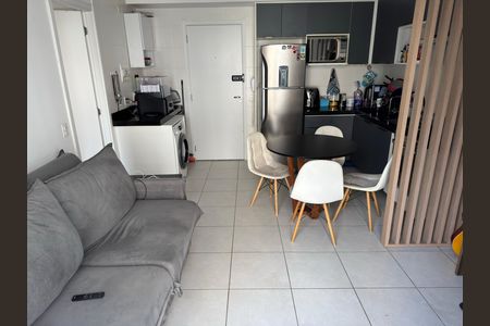 Sala de apartamento à venda com 1 quarto, 37m² em Mooca, São Paulo