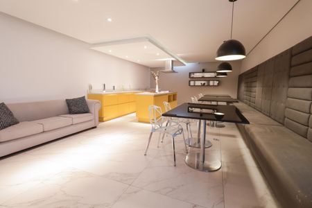 Studio à venda com 28m², 1 quarto e 1 vagaÁrea gourmet