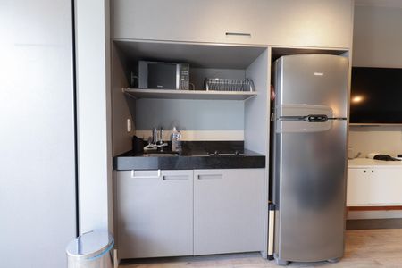 Studio à venda com 28m², 1 quarto e 1 vagaCozinha