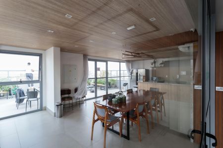 Studio para alugar com 31m², 1 quarto e sem vagaÁrea comum - Salão de festas