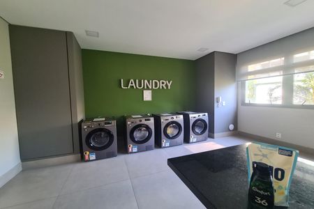 Studio para alugar com 28m², 1 quarto e sem vaga Studio para alugar com 28m², 1 quarto e sem vagaÁrea comum - Lavandeiria