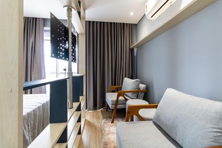 Apartamento para alugar com 33m², 1 quarto e 1 vaga Apartamento para alugar com 33m², 1 quarto e 1 vagaSala/Quarto