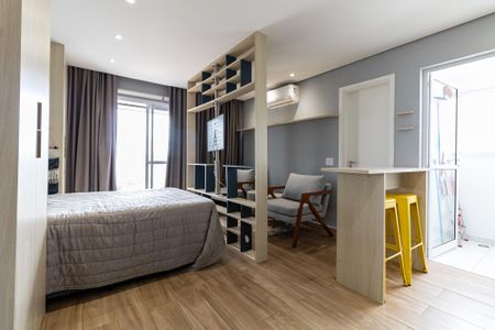 Apartamento para alugar com 33m², 1 quarto e 1 vaga Apartamento para alugar com 33m², 1 quarto e 1 vagaSala/Quarto