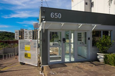 Apartamento à venda com 55m², 2 quartos e 1 vagaFachada e portaria