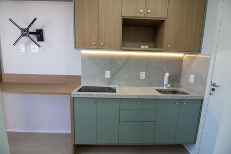 Studio à venda com 15m², 1 quarto e sem vagaCozinha