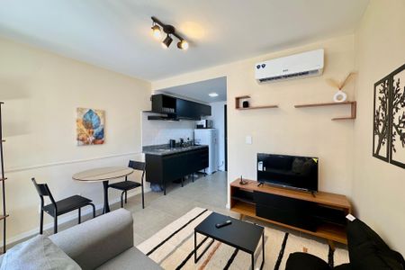 Apartamento para alugar com 28m², 1 quarto e sem vagaSala/Quarto