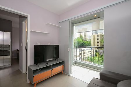 Apartamento para alugar com 40m², 1 quarto e 2 vagasSala de Tv
