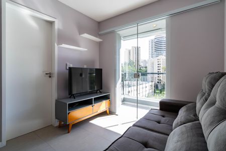 Sala de apartamento para alugar com 1 quarto, 40m² em Jardim Ampliacao, São Paulo