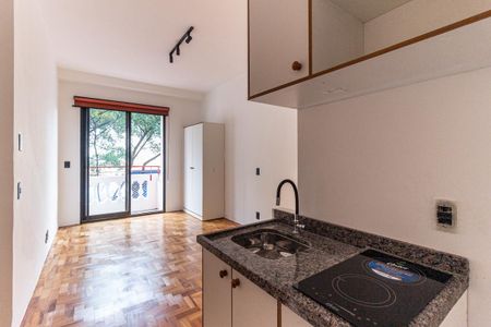 Studio para alugar com 29m², 1 quarto e sem vaga Studio para alugar com 29m², 1 quarto e sem vagaCozinha