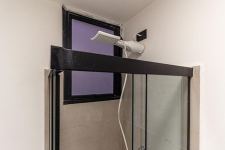Studio para alugar com 29m², 1 quarto e sem vaga Studio para alugar com 29m², 1 quarto e sem vagaBanheiro