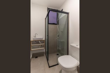 Studio para alugar com 29m², 1 quarto e sem vaga Studio para alugar com 29m², 1 quarto e sem vagaBanheiro