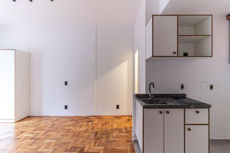 Studio para alugar com 29m², 1 quarto e sem vaga Studio para alugar com 29m², 1 quarto e sem vagaCozinha