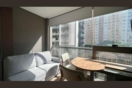 Studio à venda com 24m², 1 quarto e sem vaga Studio à venda com 24m², 1 quarto e sem vagaVaranda