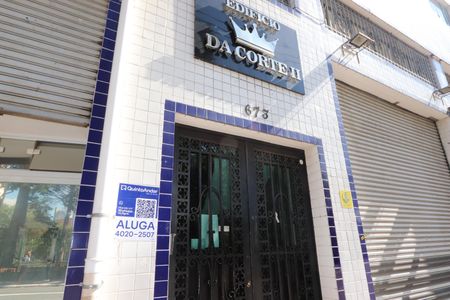 Apartamento para alugar com 38m², 2 quartos e sem vagaFachada - Placa