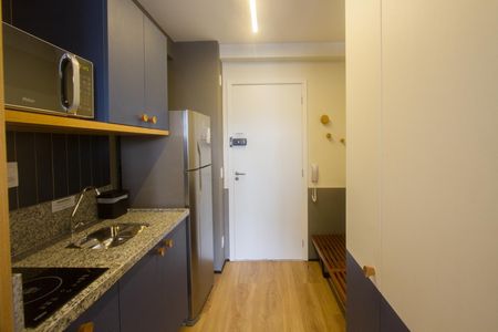 Studio à venda com 26m², 1 quarto e sem vagaCozinha