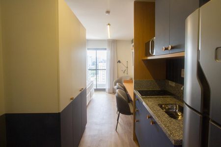 Studio à venda com 26m², 1 quarto e sem vagaCozinha