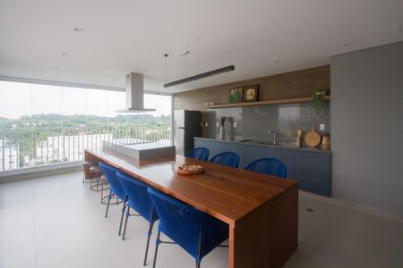 Studio à venda com 26m², 1 quarto e sem vagaÁrea comum - Espaço Gourmet