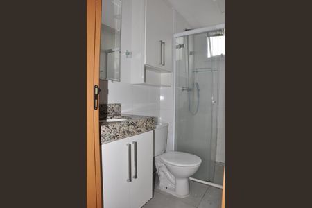 Apartamento à venda com 44m², 2 quartos e 1 vagaDetalhe - Banheiro Social