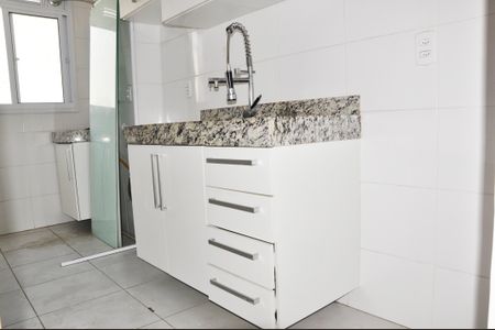 Apartamento à venda com 44m², 2 quartos e 1 vagaDetalhe - Cozinha Americana