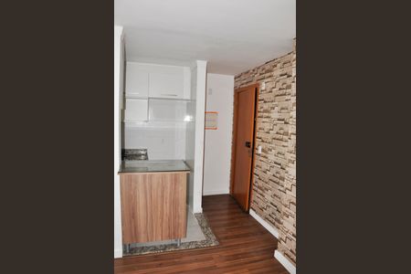 Apartamento à venda com 44m², 2 quartos e 1 vagaDetalhe - Cozinha Americana
