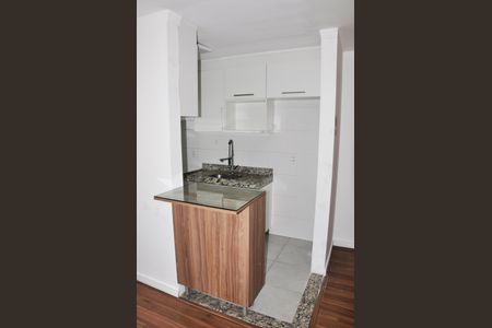 Apartamento à venda com 44m², 2 quartos e 1 vagaDetalhe - Cozinha Americana