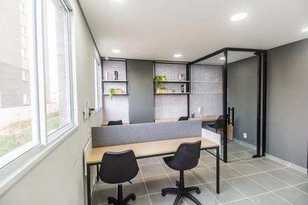 Apartamento para alugar com 42m², 2 quartos e 1 vaga Apartamento para alugar com 42m², 2 quartos e 1 vagaÁrea comum - Escritório