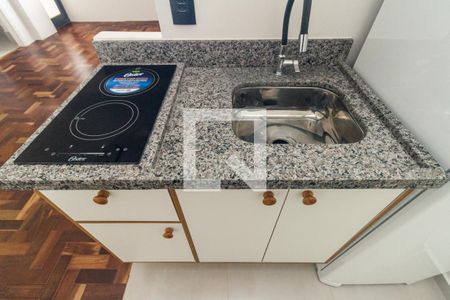 Studio para alugar com 28m², 1 quarto e sem vaga