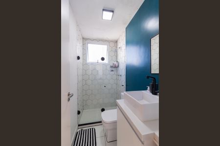 Apartamento à venda com 70m², 2 quartos e 2 vagasBanheiro da suíte