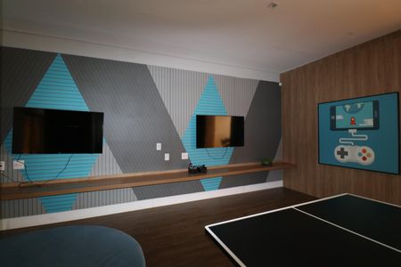 Apartamento à venda com 67m², 2 quartos e 1 vaga Área comum Salão de jogos