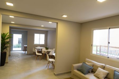 Apartamento para alugar com 32m², 2 quartos e sem vagaÁrea comum - Salão de festas