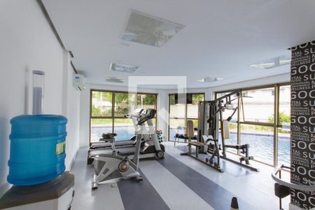 Apartamento para alugar com 36m², 1 quarto e sem vaga Apartamento para alugar com 36m², 1 quarto e sem vagaÁrea comum - Academia