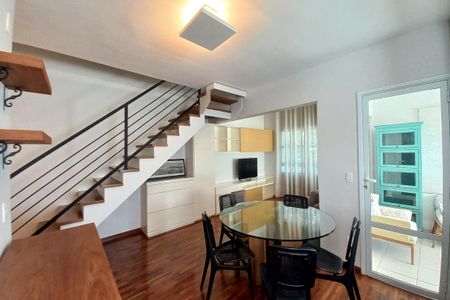 Apartamento para alugar com 110m², 2 quartos e 2 vagas Apartamento para alugar com 110m², 2 quartos e 2 vagasSala de Jantar