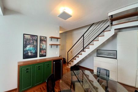 Apartamento para alugar com 110m², 2 quartos e 2 vagas Apartamento para alugar com 110m², 2 quartos e 2 vagasSala de Jantar