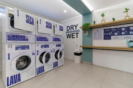 Apartamento para alugar com 38m², 2 quartos e 1 vaga Apartamento para alugar com 38m², 2 quartos e 1 vagaLavanderia