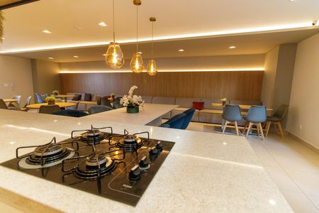 Apartamento para alugar com 38m², 2 quartos e 1 vaga Apartamento para alugar com 38m², 2 quartos e 1 vagaÁrea comum - Salão de festas