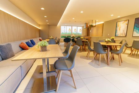 Apartamento para alugar com 38m², 2 quartos e 1 vaga Apartamento para alugar com 38m², 2 quartos e 1 vagaÁrea comum - Salão de festas