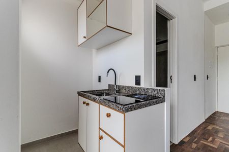 Studio à venda com 33m², 1 quarto e sem vagaCozinha