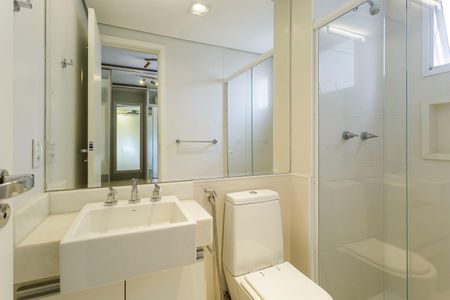 Apartamento à venda com 137m², 2 quartos e 2 vagasBanheiro da Suíte 2