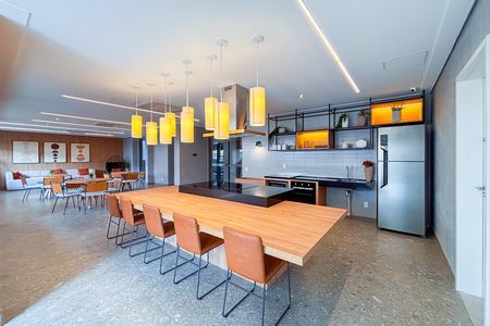Studio para alugar com 24m², 1 quarto e sem vagaÁrea comum - Salão de festas