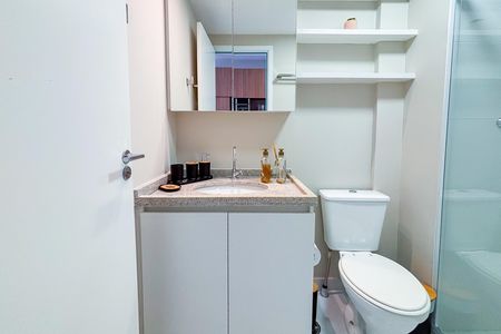 Studio para alugar com 24m², 1 quarto e sem vagaBanheiro