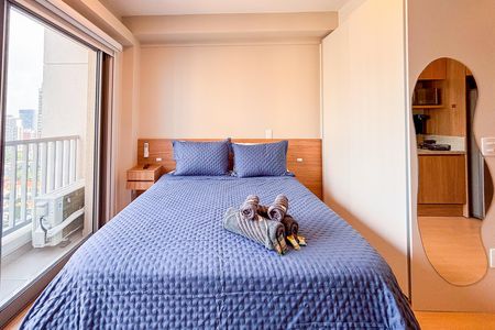 Studio para alugar com 24m², 1 quarto e sem vagaStudio