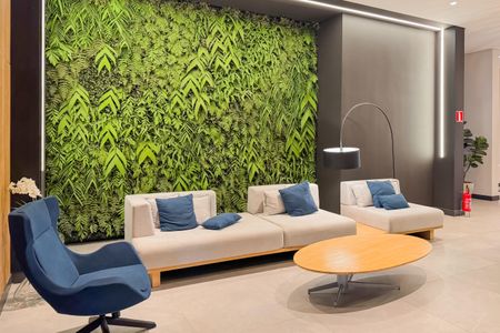 Studio à venda com 30m², 1 quarto e sem vagaHall social