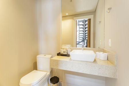 Apartamento para alugar com 70m², 1 quarto e 1 vagaLavabo