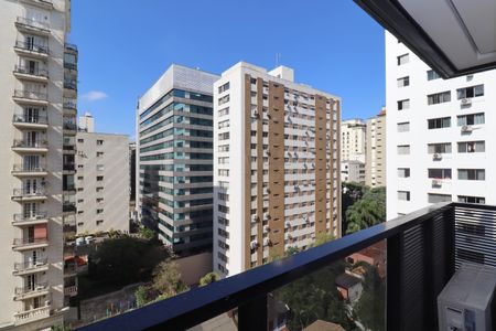 Studio à venda com 25m², 1 quarto e 1 vagaVaranda