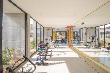 Apartamento à venda com 63m², 2 quartos e 2 vagas Apartamento à venda com 63m², 2 quartos e 2 vagasÁrea comum - Academia