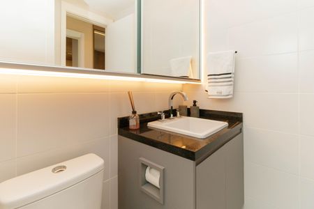 Apartamento à venda com 78m², 2 quartos e 1 vagaBanheiro da Suíte